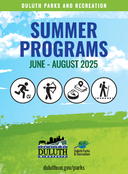 Duluth Parks and Rec Summer Brochure 2025