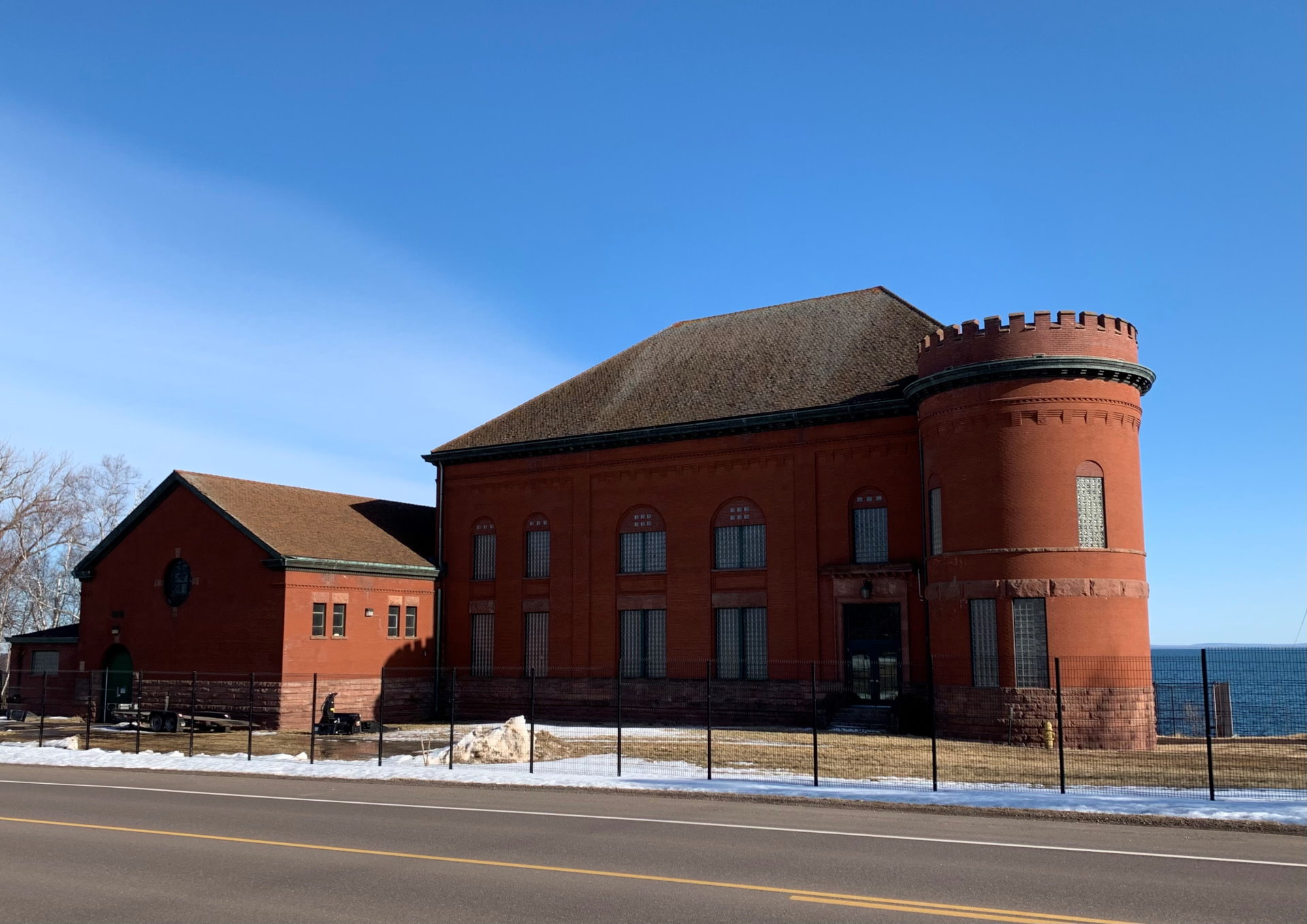 Pumphouse exterior