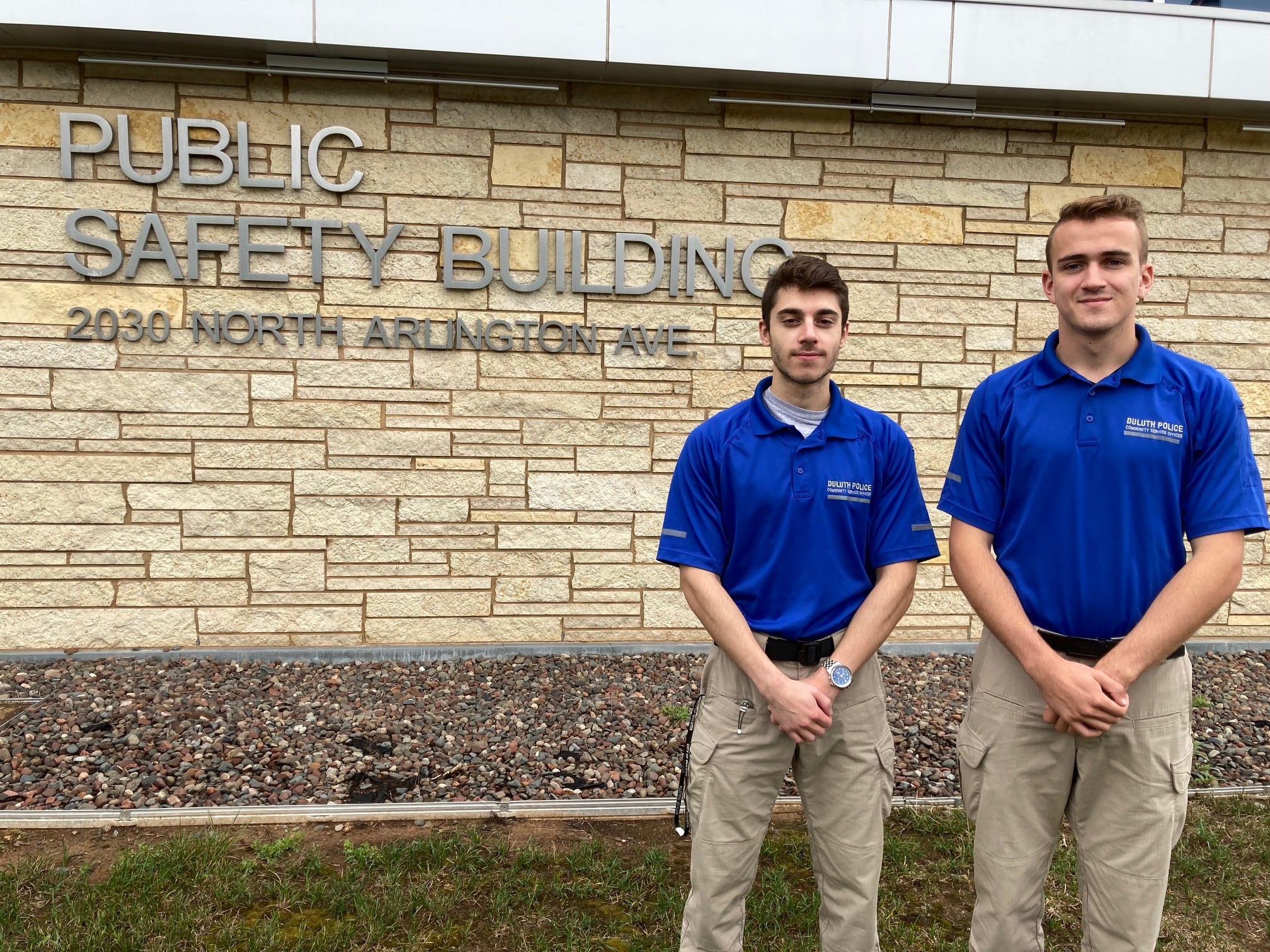 Community Service Officers Ibrihim Carson and Ryan Nowacki respond to a variety of low-level calls for service.
