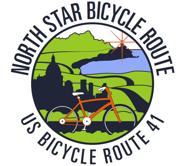 North Star Bicycle Route Logo