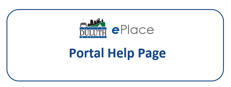 ePlace portal help page