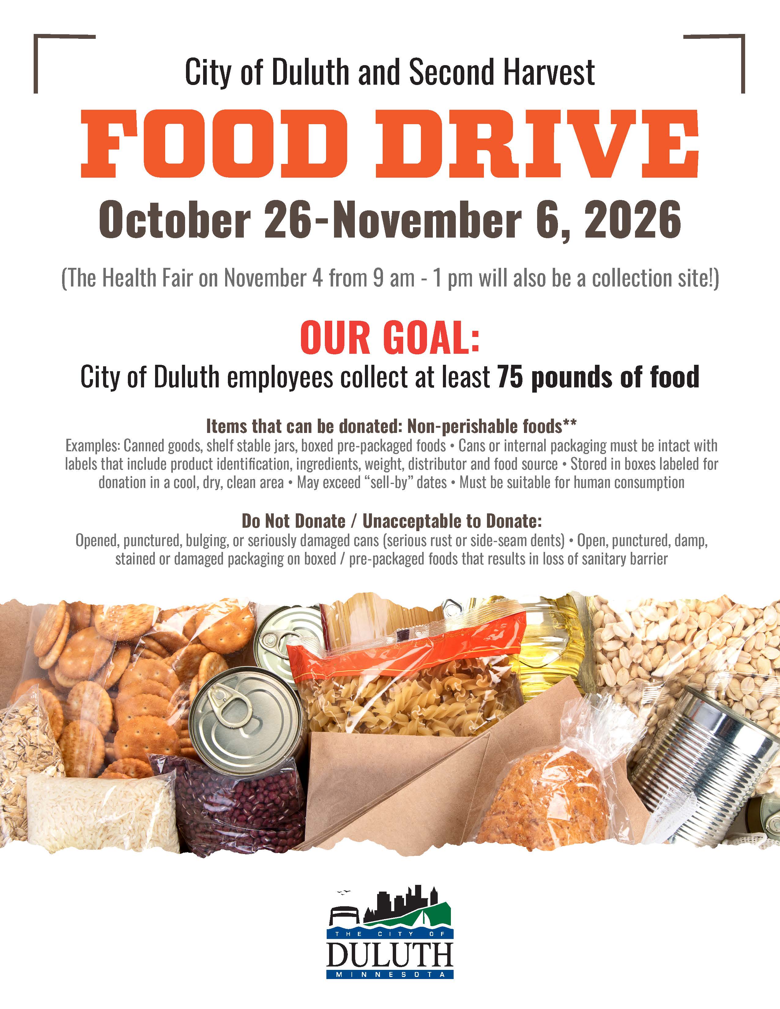 Food Drive Flyer