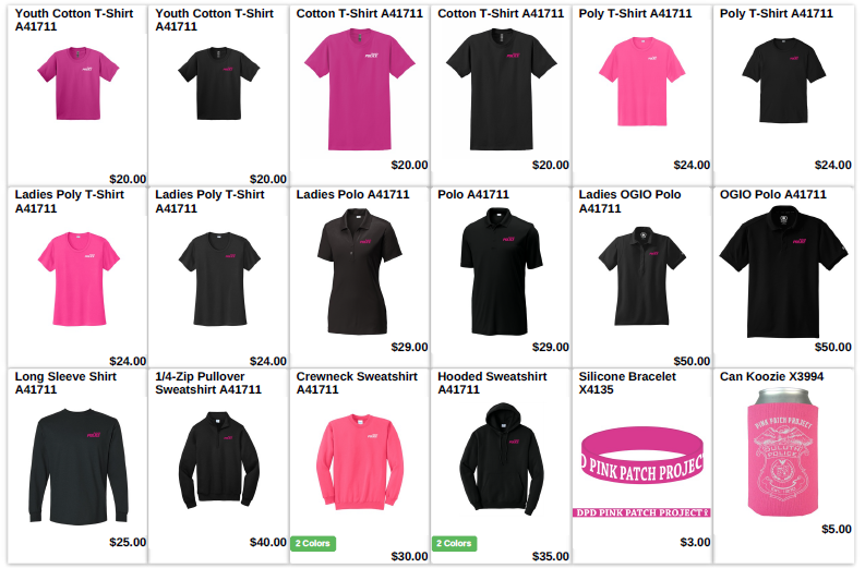 Pink Patch Items
