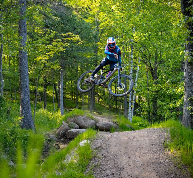 Spirit Mtn jump trail