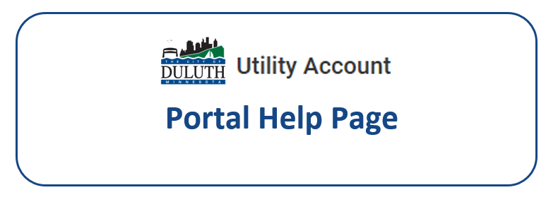 Utility Access Portal Help Page