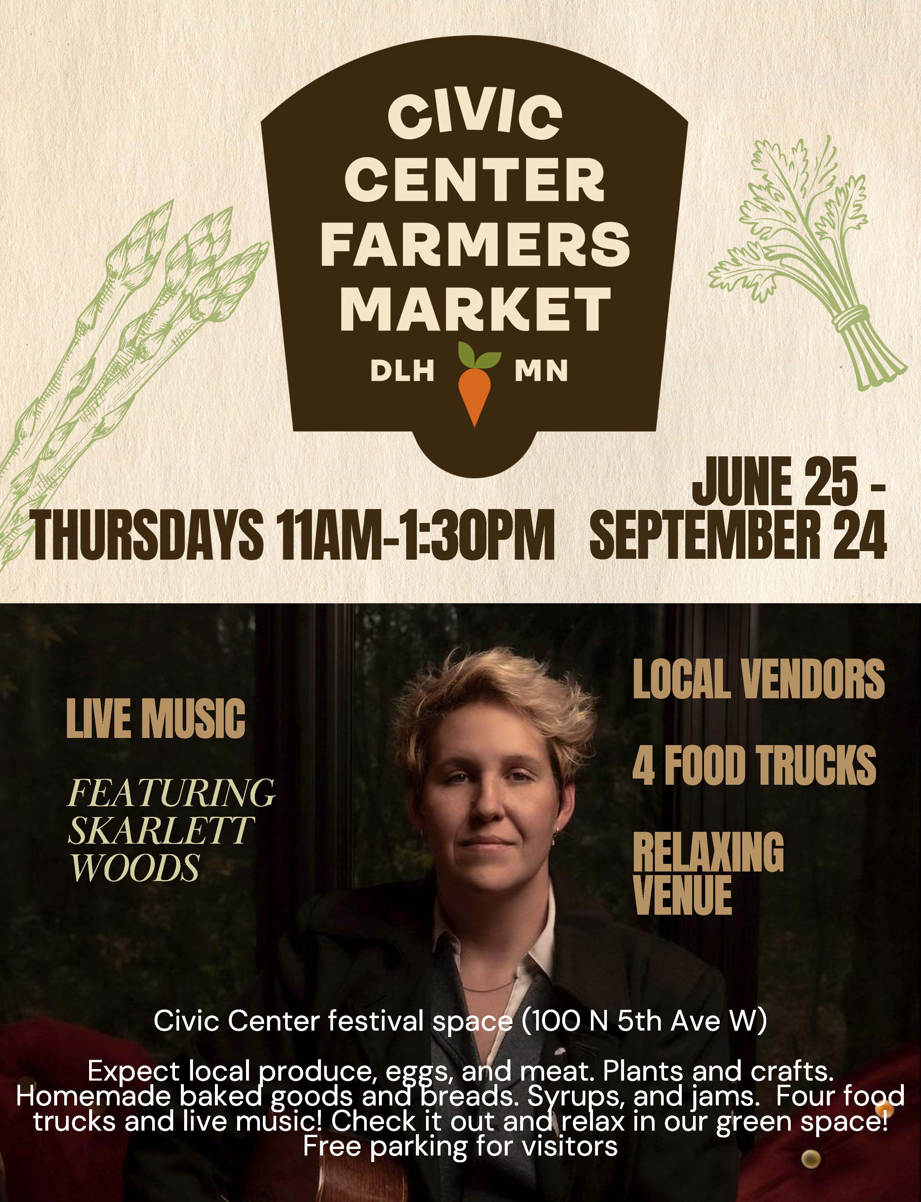 Civic Center Farmers Market Flyer