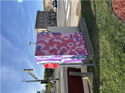 Aya Kawaguchi and BAM students at 27th av w and Superior St