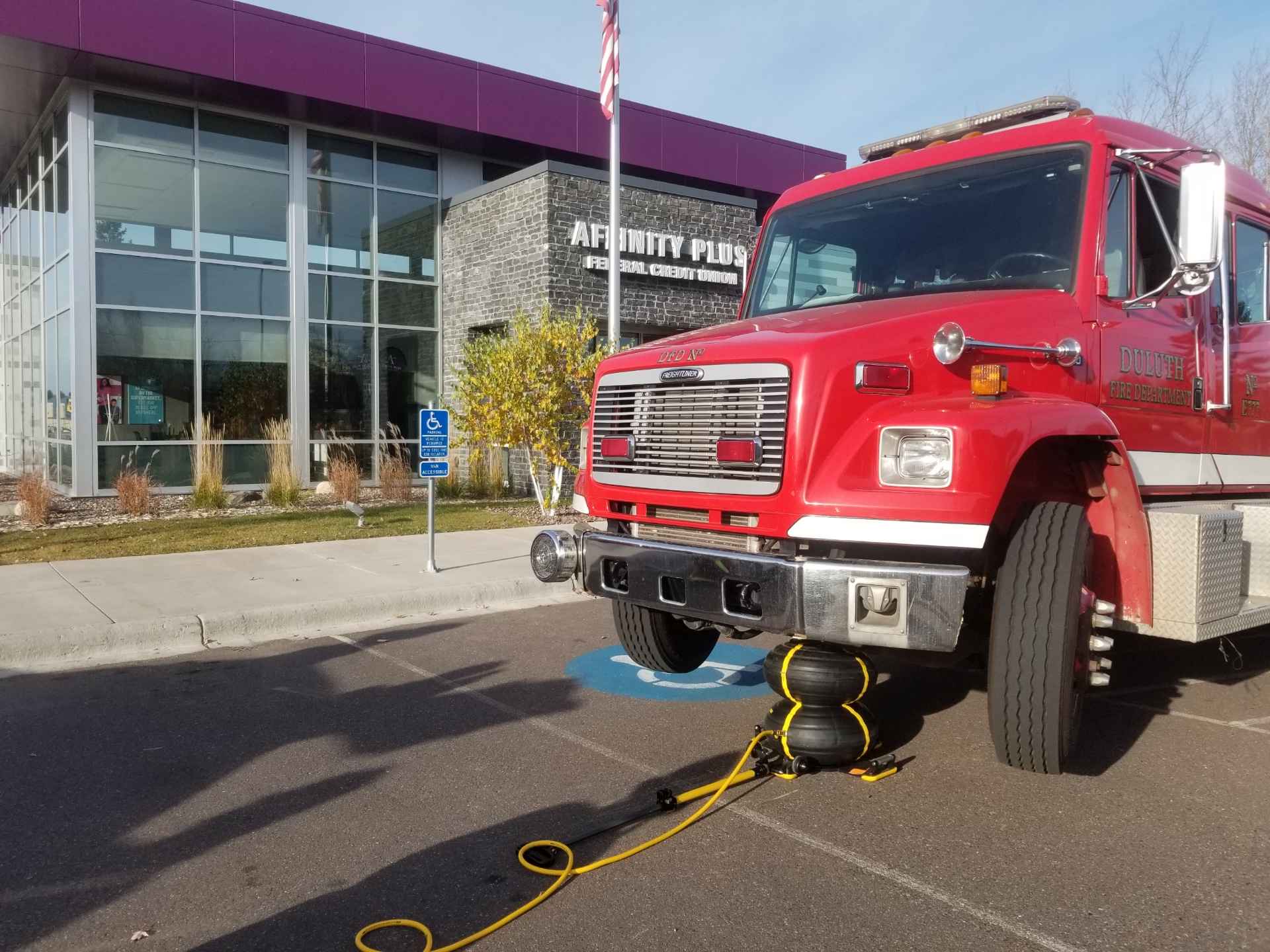 MultiForce Air Lifting Bag in action