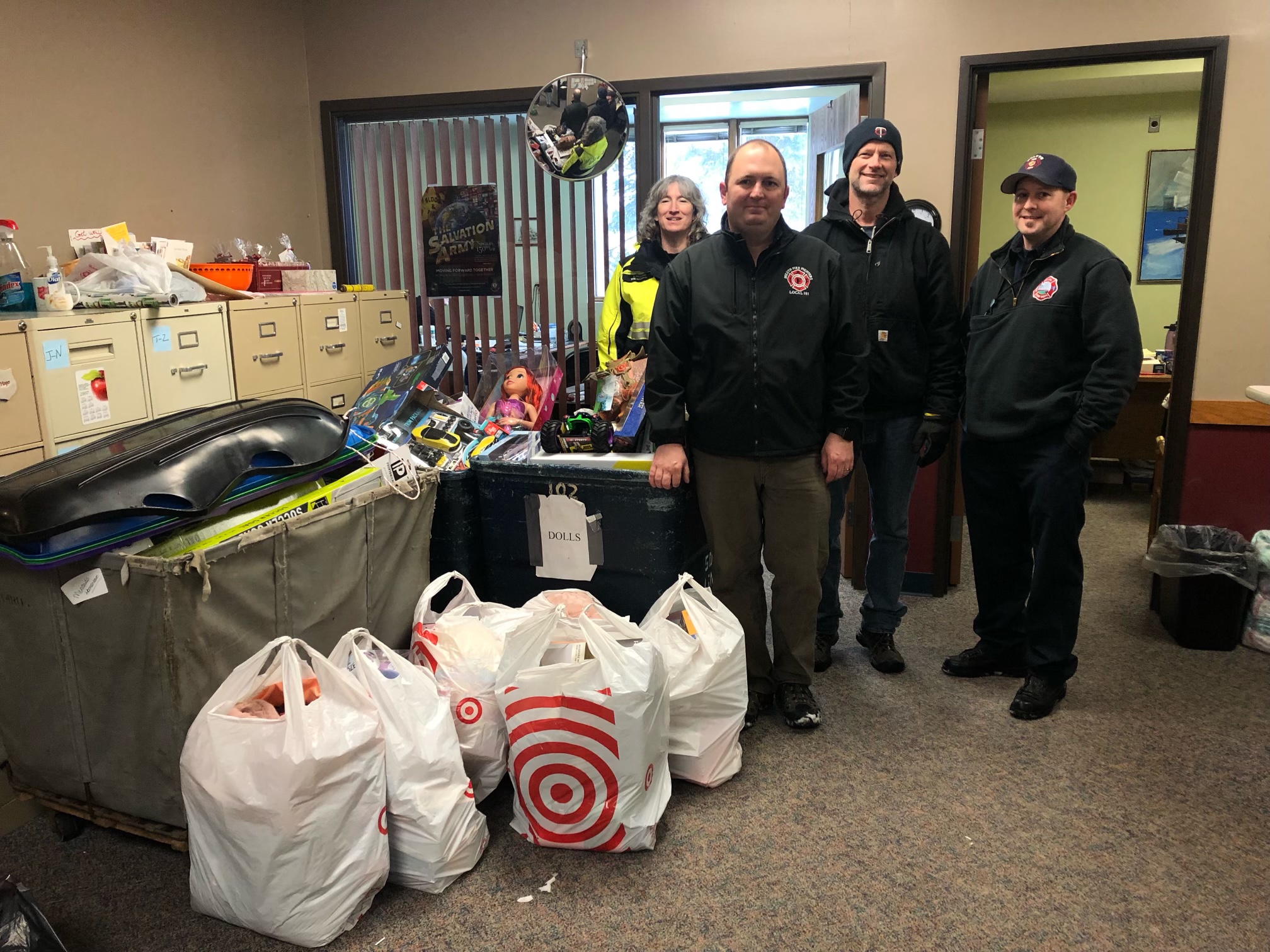 Delivery to Salvation Army