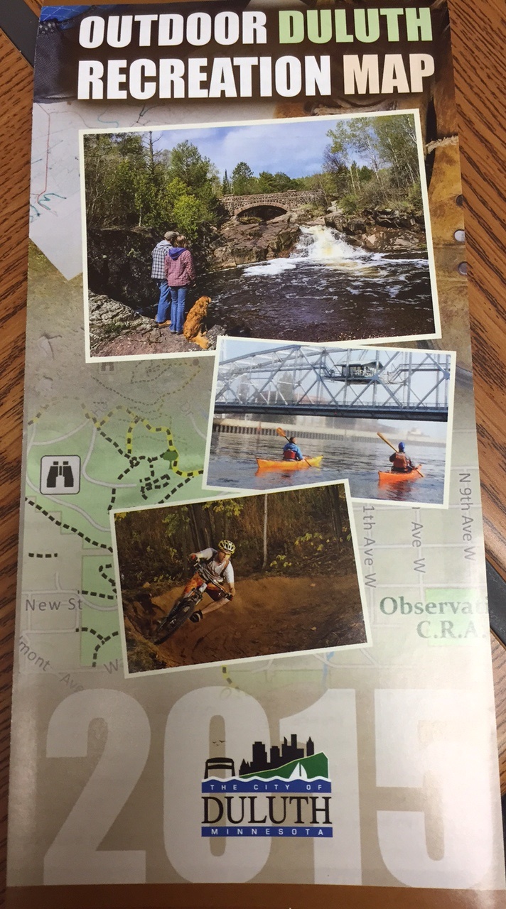 2015 Outdoor Duluth Recreation Map