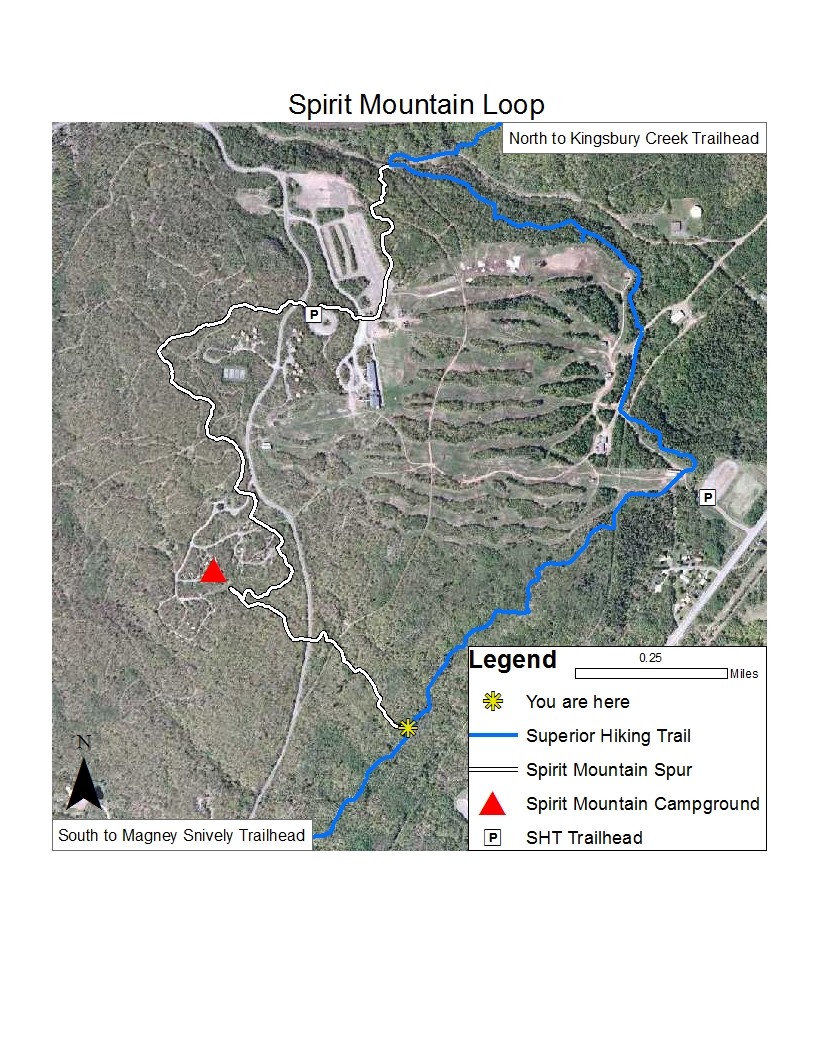 June 1 event participants can park in the round parking lot noted with a "P" on the map