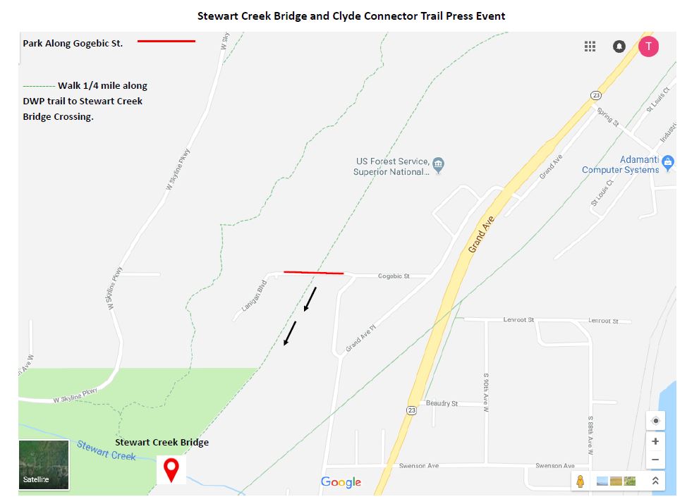 Map of Event Location 