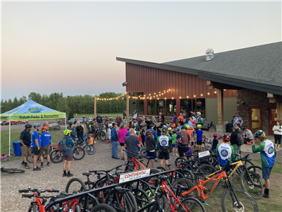 Youth on Trails event