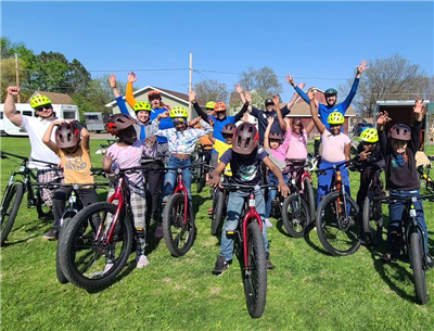 Valley Youth Center rider group